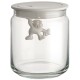 Dóza na potraviny GIANNI 750 ml, bílé víčko, sklo, Alessi - thumb (0)