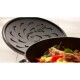 Kastrol CHISTERA 28 cm, na soté, s litinovou samopodlévací poklicí, černá, Staub - thumb (6)