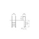Flexinox Pool bazénové schody MURO 5-st. AISI-304 - thumb (1)