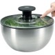 Odstředivka na salát STEEL 6,0 l, stříbrná, nerezová ocel, OXO - thumb (2)