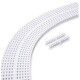 AstralPool mřížka příčná k přelivovému kanálku do ohybů 245 x 22 mm (45ks , 1m) - thumb (0)