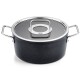 Vysoký kastrol ADAMANT 24 cm, černá, hliník, Fissler - thumb (0)