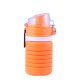 Skládací silikonová láhev Sportago Hartfort - oranžová - thumb (0)