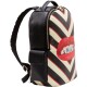 Batoh TOILETPAPER REGIMENTAL SHIT 43 cm, pruhovaná, Seletti - thumb (1)