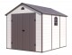 G21 Zahradní domek G21 Boston 670 - 241 x 278 cm, plastový, béžový G21-6390073 - thumb (0)
