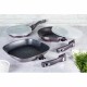 BERLINGERHAUS Pánev grilovací s odnímatelnou rukojetí 28 cm Carbon PRO Line BH-6914 - thumb (3)