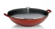 KELA Wok litinový s poklicí CALIDO 36 cm červená KL-11947 - thumb (0)