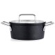 Vysoký kastrol ADAMANT 18 cm, černá, hliník, Fissler - thumb (2)