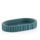 KELA Miska na mýdlo Merida polyresin petrol 15,0x9,0x2,5cm KL-23772 - thumb (0)