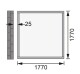 Dřevěný domek KARIBU WANDLITZ 2 (73072) šedý LG3073 - thumb (2)