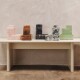 Úložný box MIST 15 x 10 cm, bílá / zelená, pryskyřice, ferm LIVING - thumb (3)