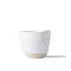 Hrnek TEA CUP 180 ml, s nepravidelným okrajem , bílá, MIJ - thumb (0)