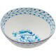 Jídelní miska DIESEL CLASSICS ON ACID FIORI 12 cm, bílá/modrá, porcelán, Seletti - thumb (2)