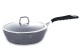 BERLINGERHAUS Pánev hluboká s poklicí s mramorovým povrchem 24 cm Gray Stone Touch Line BH-1165 - thumb (0)