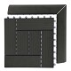 G21 Přechodová lišta G21 Eben pro WPC dlaždice, 38,5 x 7,5 cm rohová (levá) G21-63910034 - thumb (5)