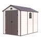 G21 Zahradní domek G21 Boston 523 - 188 x 278 cm, plastový, béžový G21-6390070 - thumb (0)