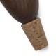 Uzávěr na víno CAIRN, sada 2 ks, hnědá, dřevo, ferm LIVING - thumb (2)