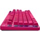 Logitech Pro X TKL LIGHTSPEED herní klávesnice Tacktile (US) růžová - thumb (2)