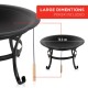 BBQ COLLECTION Zahradní ohniště ocelové s poklopem 75,5x58,5cm  ED-286638 - thumb (3)
