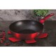 BERLINGERHAUS Pánev WOK s mramorovým povrchem 30 cm Burgundy Metallic Line BH-6166 - thumb (2)