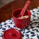 Cukřenka 250 ml, červená, keramika, Staub - thumb (1)