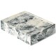 Úložný box MIST 20 x 15 cm, bílá / zelená, pryskyřice, ferm LIVING - thumb (0)