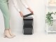 Odpadkový koš SORT & GO 20 l, stohovatelný, šedá, Brabantia - thumb (3)