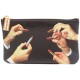 Kosmetická taštička TOILETPAPER LIPSTICKS 15,5 x 9,5 cm, černá, Seletti - thumb (0)