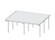 Dvojitý carport KARIBU ECO 1A 62035 LG1879 - thumb (3)