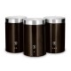 BERLINGERHAUS Dóza na potraviny sada 3 ks Shiny Black Collection BH-6828 - thumb (0)