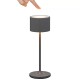 Přenosná stolní lampa FAROL MINI 19,5 cm, LED, teplá šedá, hliník, Blomus - thumb (4)