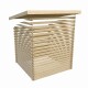 Dřevěný domek KARIBU BASTRUP 5 + přístavek 200 cm (73990) natur LG2900 - thumb (4)