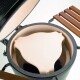 Gril na dřevěné uhlí M 38 cm,  + pojízdný stůl + ConvEGGtor + pohrabáč, zelená, Big Green Egg - thumb (9)