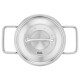 Vysoký kastrol PURE 16 cm, stříbrná, nerezová ocel, Fissler - thumb (5)