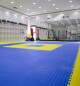 Sportago Tatami Taekwondo podložka 100x100cm žlutá-modrá - thumb (7)
