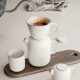 Překapávací filtr SEKKI 14 cm, krémová, kamenina, ferm LIVING - thumb (1)
