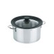 KELA Univerzální poklice CONCETTA, 20 cm, sklo/silikon KL-11440 - thumb (1)