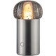 Přenosná stolní lampa IRIS 18 cm, LED, stříbrná, hliník, Blomus - thumb (11)