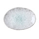 Servírovací talíř AQUA SPLASH 24 x 17 cm, ovál, modrá, MIJ - thumb (0)