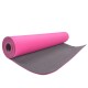 Podložka na cvičení Sportago TPE Yoga dvouvrstvá 173x61x0,4 cm, růžová - thumb (3)