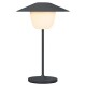 Přenosná stolní lampa ANI MINI 21 cm, LED, magnetově šedá, hliník, Blomus - thumb (5)
