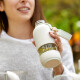 Láhev na vodu BOTTLE TO GO ORGANIC 600 ml, krémová, Lékué - thumb (2)