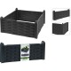 PROGARDEN Vyvýšený záhon 45 x 45 x 18 cm černý plast KO-R10000250 - thumb (0)