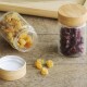 Dóza na potraviny PKV-030 75 ml, sada 3 ks, sklo / bambus, Pebbly - thumb (1)