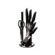 BERLINGERHAUS Sada nožů ve stojanu 8 ks Black Silver Collection BH-2693 - thumb (0)
