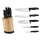 BERLINGERHAUS Sada nožů se stojanem BAMBOO 6 ks nerez Black Rose Collection BH-2752 - thumb (1)