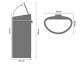 Dotykový odpadkový koš TOUCH BIN NEW 40 l, platinová, Brabantia - thumb (5)