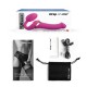Strap-on-me Multi Orgasm Strap-On Vibrator with Licking Stimulator Pink S - thumb (6)