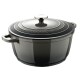 BERGNER Kastrol s keramickým povrchem a poklicí 24 cm Excalibur černá BG-36101-GY - thumb (0)