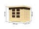 Dřevěný domek KARIBU ASKOLA 3 (73060) natur LG1760 - thumb (1)
